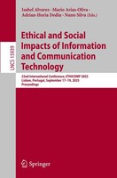Ethical And Social Impacts Of Information And Communication Technology, Adr ...