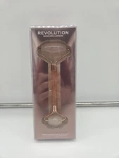 Revolution Skincare Rose Quartz Facial Roller Skin Calming/Anti-Aging NEW