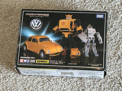 Takara Tomy Transformers Masterpiece MP-21 Bumblebee & Spike (Bumble) MIB 