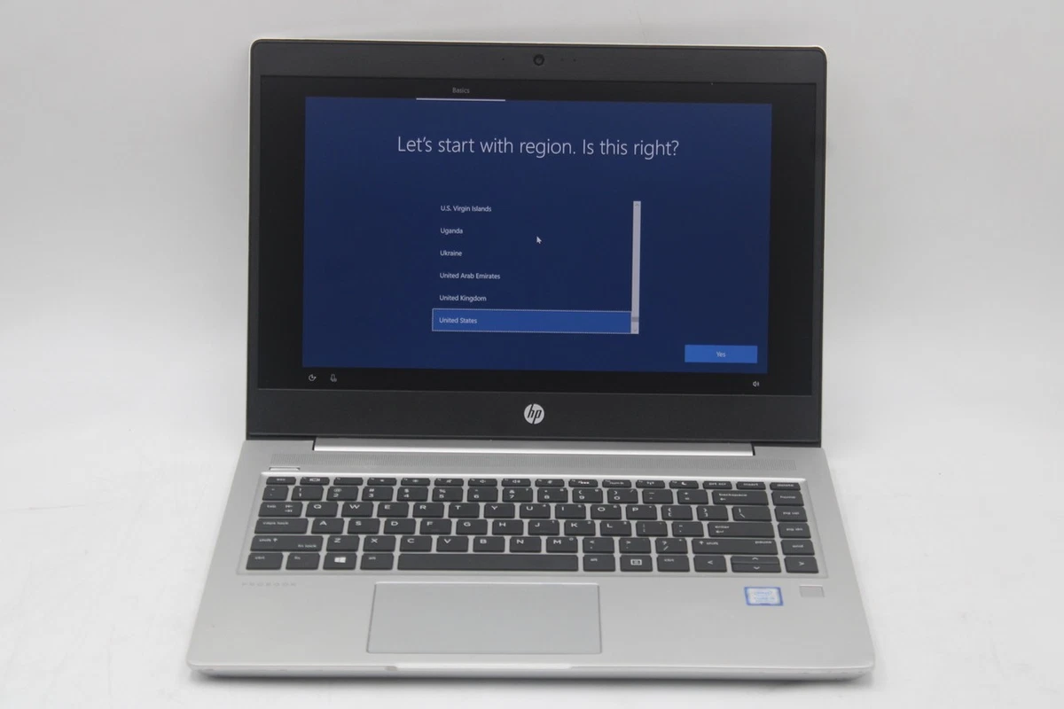 HP ProBook Intel Core i5 8th Gen. 8 GB RAM PC Laptops & Netbooks