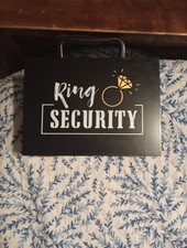 Ring Security Ring Bearer Wedding Ring Black Box