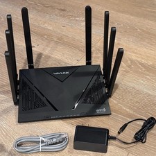 AX6000 WiFi 6 Mesh Router Gaming Router 2.5G WAN 4 LAN OpenVPN WPA3 Long Range