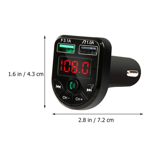 Auto -Empfänger Kind WLAN-Radio-Adapter UKW-Sender Funkempfänger - Bild 10 von 12