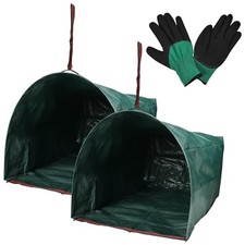 Leaf Collector, Reusable Lawn and Garden Bags 2 Pack 72 Gallon Large Yard