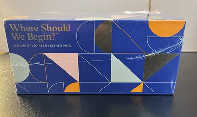 #ad #ad Where Should We Begin? A Game of Stories by Esther Perel 18 2021 NEW amp; SEALED $19.99