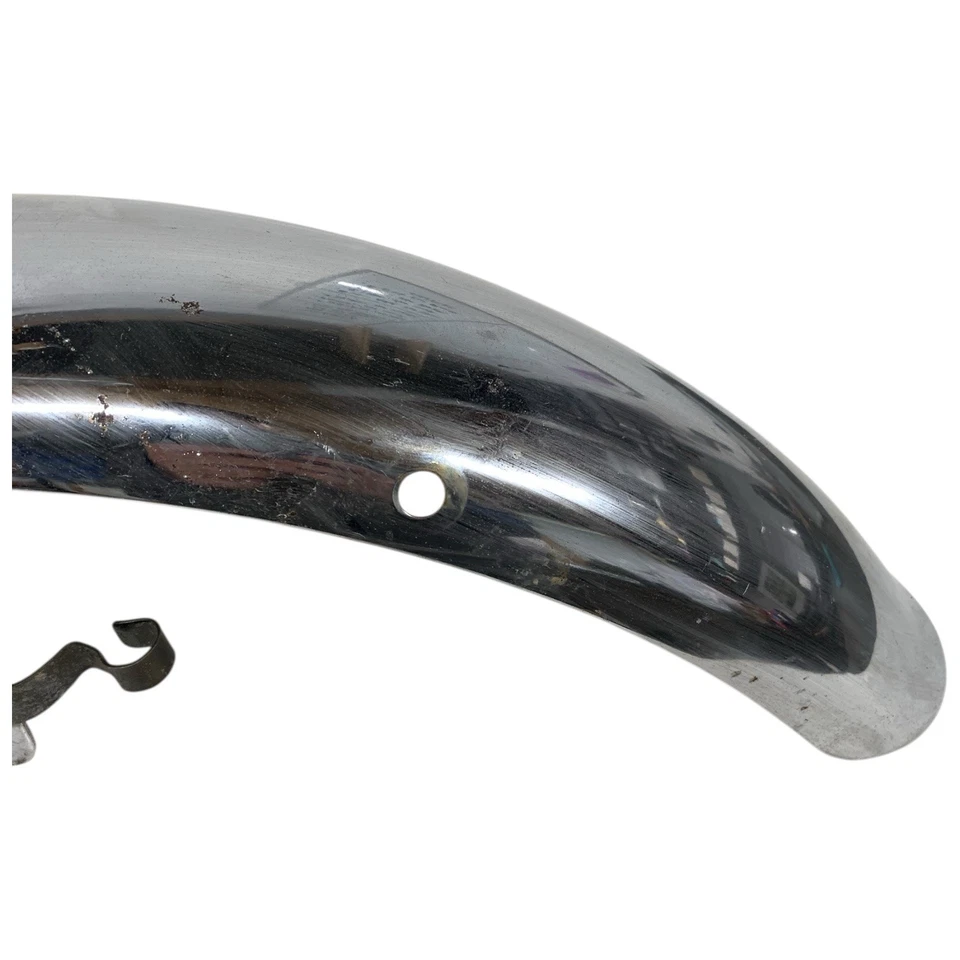 1981 Honda CM400C Заказная Хромированная Крышка Переднего Крыла - Изображение 4 из 4