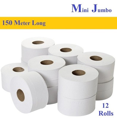 12 Mini Jumbo Toilettenpapier Toilettenpapier Gewerbe Toilettenpapier Toilettenpapier