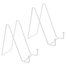 2 Pcs Display Easel Stand Photo Holders for Tables Tabletop Plate Stands