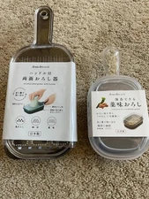 2x Ginger Grater Wasabi Garlic Grinding Tool Garlic Masher- Made in Japan