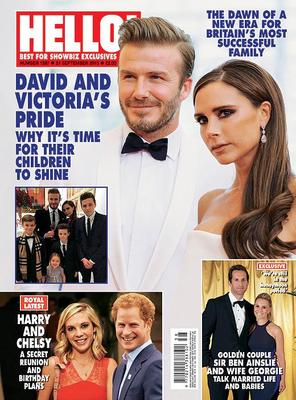 HELLO,Victoria Beckham,Ben Ainslie,Jackie Collins,Cara Delevingne,Nicole Kidman