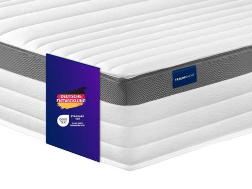 Exklusiv 7-Zonen 1.000er Tonnentaschenfederkernmatratze Stiftung Warentest Te...