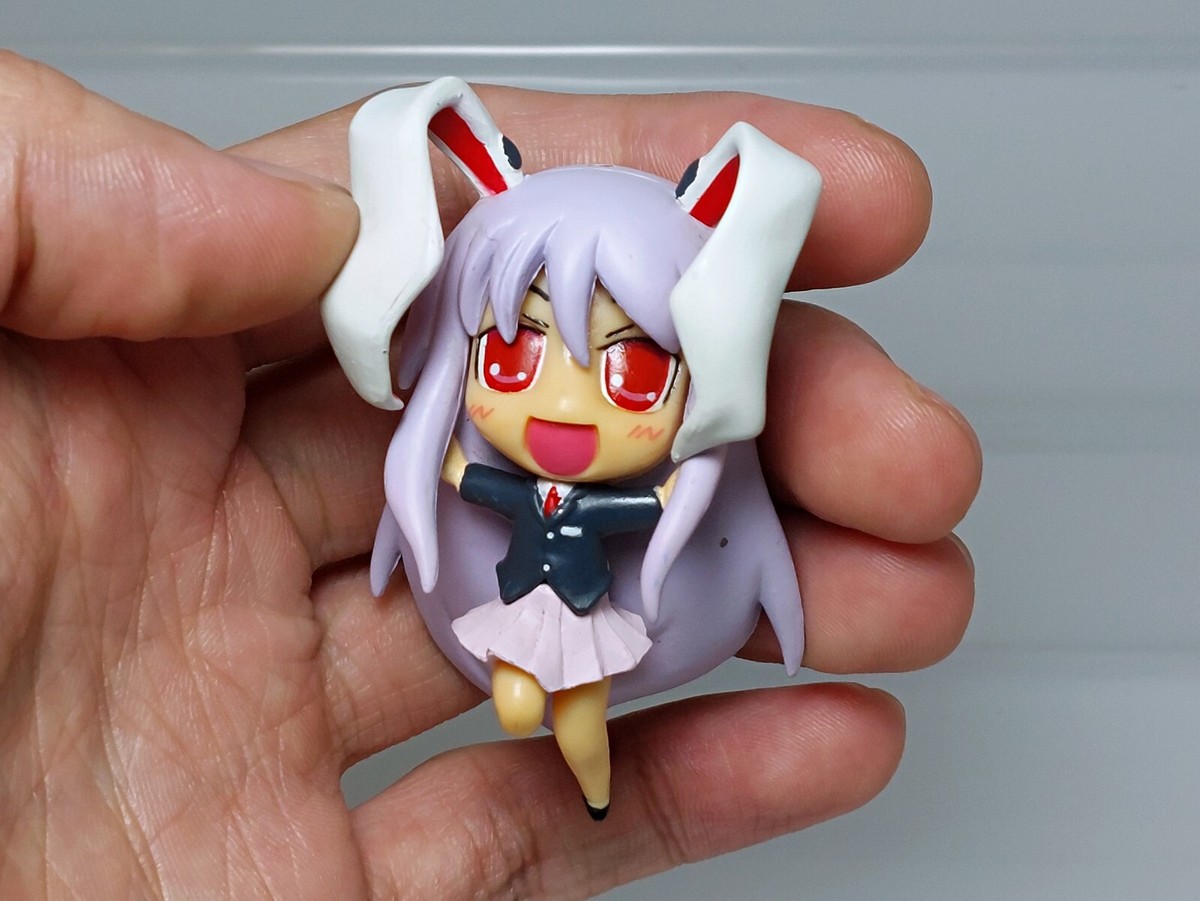 Touhou Project SD Keychain Reisen Udongein Inaba Figure Pink