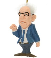 Tree Buddees USA Presidential Candidate Bernie Sanders Funny Christmas Ornaments