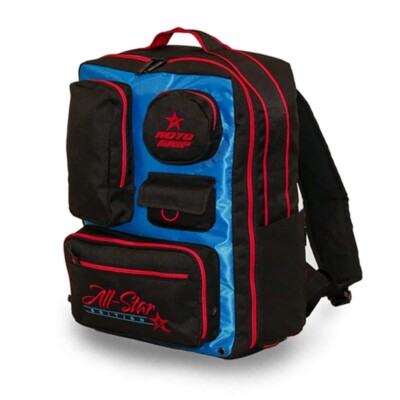 Roto Grip All-Star Topliner Bowling Backpack Competitor Series (Black/Red/Blue)