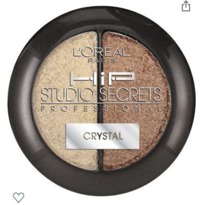 L ORÉAL  HP Studio Secret Crystal Eyeshadow-Duo