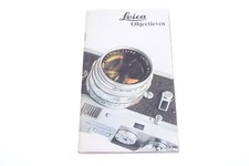 LEICA LENSES 1968 ORIGINAL PRODUCT GUIDE BROCHURE BOOKLET DUTCH 125