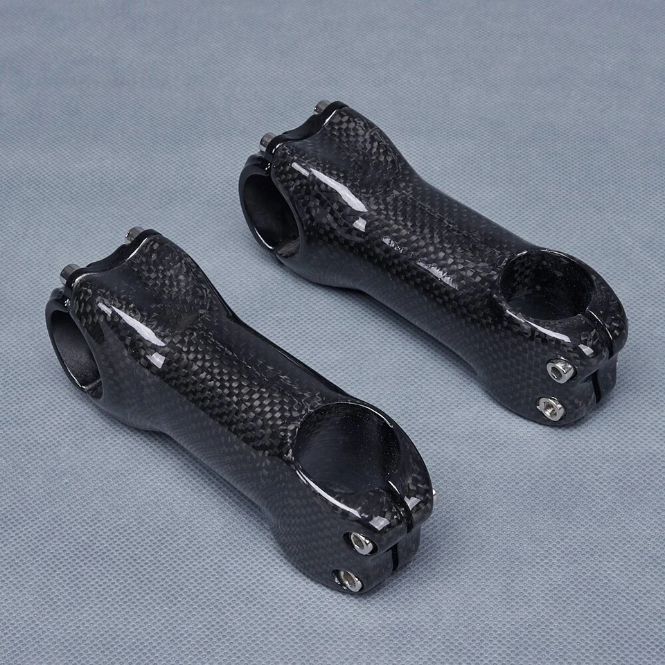 Vástago de fibra de carbono 6/17° para vástagos de bicicleta MTB de carretera 31,8*70/80/90/100/110/120/130 mm Foto 4 de 4