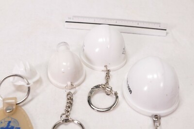 Hard Hat Keychain With Flashlight & Bottle Opener - Set Of 4 | Fun Construction-Themed Gifts - View #5