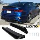For Kia Forte Stinger Optima Rear Spats Bumper Splitter Diffuser Canard Spoiler