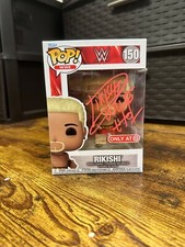 JSA Signed Rikishi Funko Pop! WWE Rikishi Target Exclusive 150 w Protector