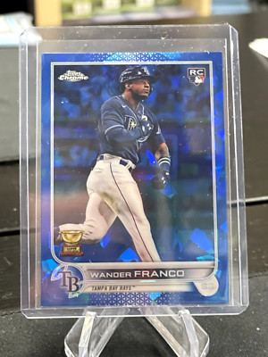 2022 TOPPS CHROME SAPPHIRE WANDER FRANCO RC RAYS CARD #215 | eBay