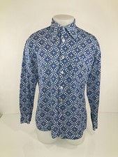 JOEL of CALIFORNIA - Mens Lg. Vintage Geometric DISCO COLLAR Shirt