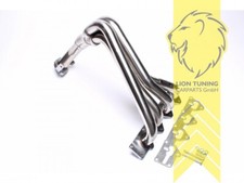 Edelstahl Fächerkrümmer für Opel Calibra 2.0 16V Ecotec und Astra F Kadett E