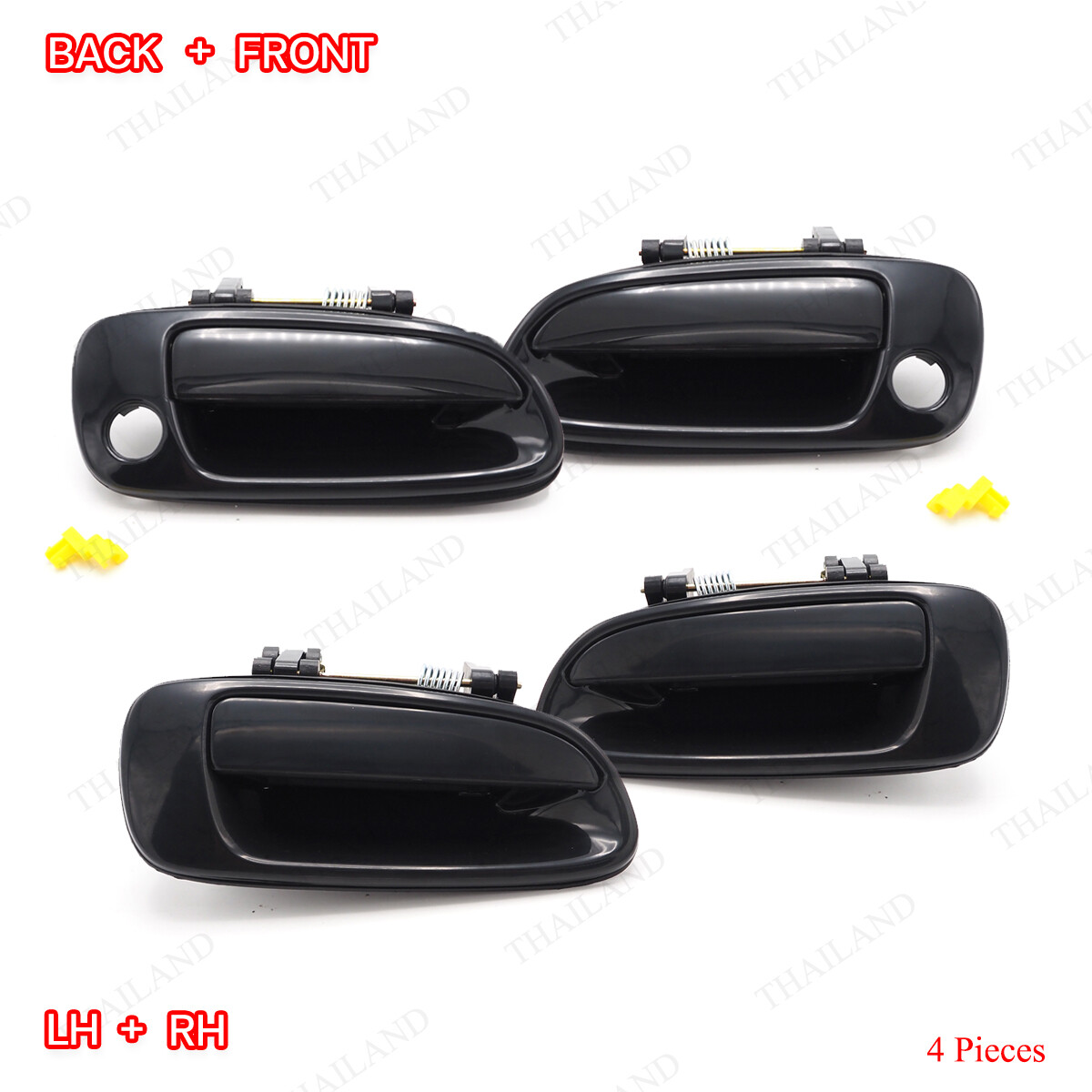 Set 4Dr Outer Door Handle For Toyota Corona Carina AT ST191 CT190