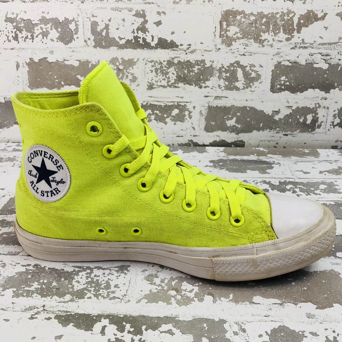 Converse with top lunarlon green