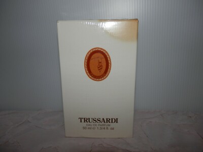 Vintage rare TRUSSARDI Parfum Womens Perfume 1.3/4 50ml  not EDT  White Splash