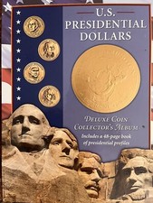 US PRESIDENTIAL DOLLAR COIN SET & BOOK
