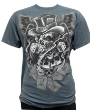 Gothic Tattoo Art Adult Men's Short Sleeve T-Shirt - Assorted Styles - Sizes