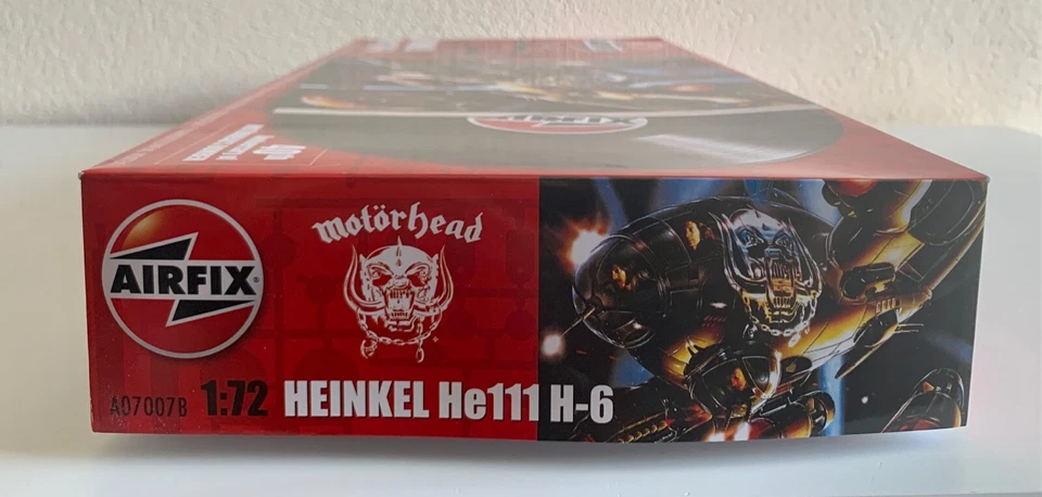AIRFIX-Heinkel He 111 - H6, Motörhead Bomber 40th anniversary edition, Neu & Ovp - Bild 3 von 3