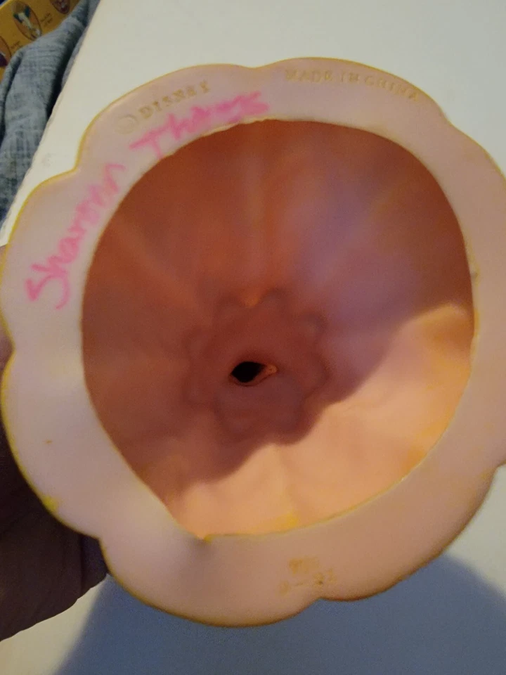 Juguete de colección 1992 Disney La Bella y la Bestia Bella 6,5" marioneta de mano pizza cabaña Foto 2 de 4