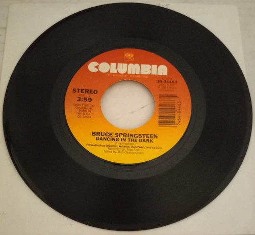 Bruce Springsteen 45 Rpm  Dancing In The Dark / Pink Cadillac Columbia 1984