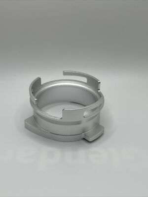 54mm Portafilter Dosing Funnel, Hands-Free Breville Barista Silver