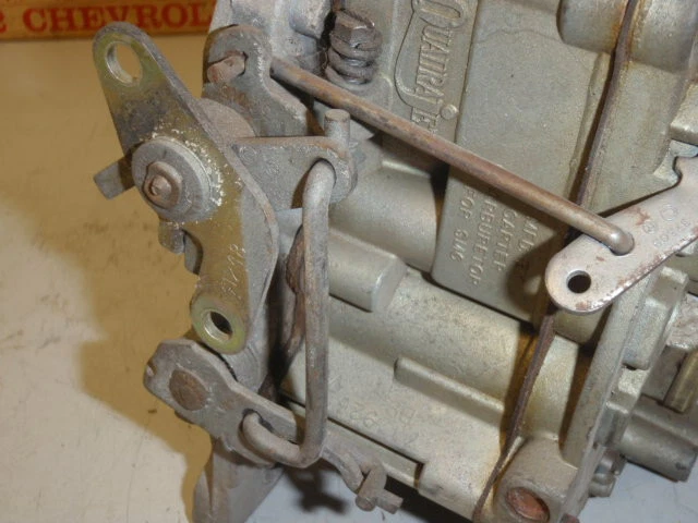 1969 PONTIAC GPRIX/BONNEVILLE/CATALINA QJET 4 BARREL CARBURETOR PART # 7029262 — 第 4/4 张图片