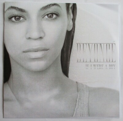 BEYONCÉ KNOWLES - FRANCE ONLY ''TEST-PRESSING'' PROMO SINGLE CD ''IF I WERE A BOY''