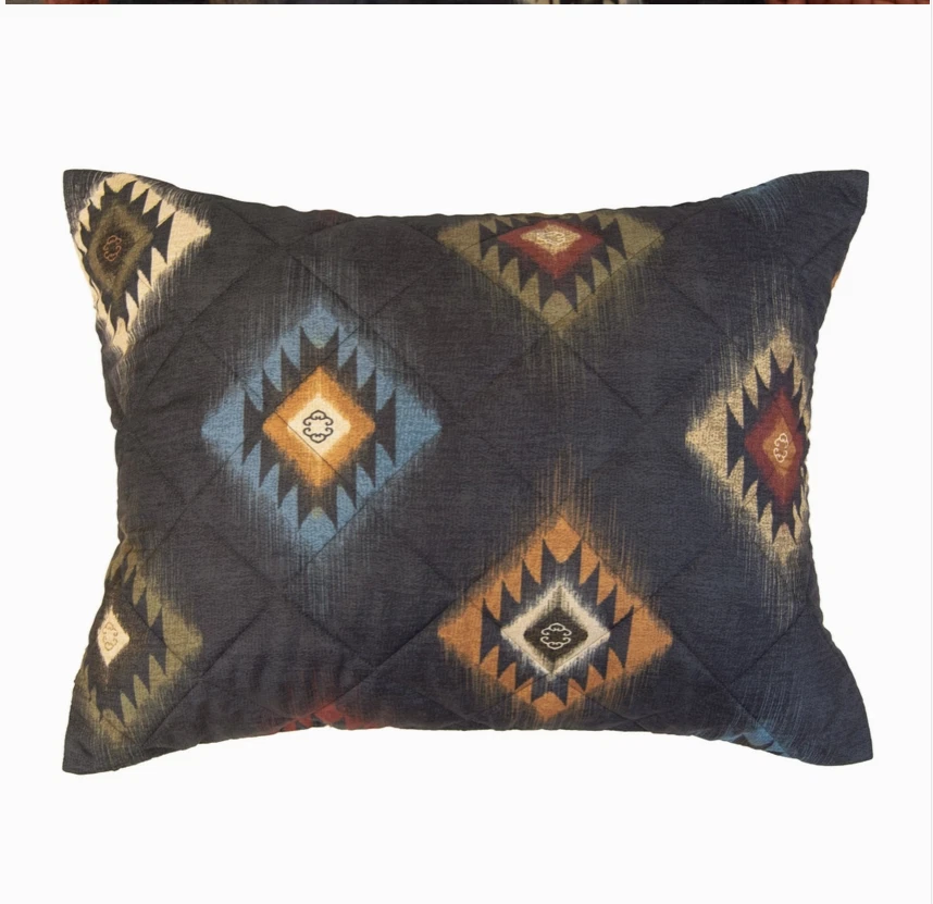 Juego de edredón reversible estampado Southwestern Phoenix patrón étnico azteca de moda Foto 2 de 4