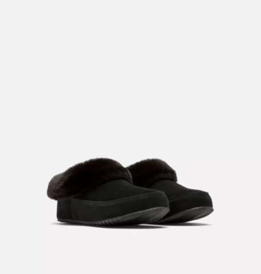 Sorel Damen Sorel Go Coffee Run Slipper 1915801011 Black Sea Salt NEU