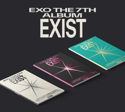 EXO [EXIST] 7th Album PHOTO BOOK RANDOM Ver/CD+Book+Post Card+Card K-POP SEALED