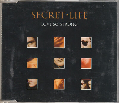 SECRET LIFE - Love So Strong - 1994 UK CD Single     *FREE UK POSTAGE*