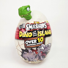 Zuru Smashers Dino Island Dino Egg Over 10 Surprises Green Dinosaur - NEW