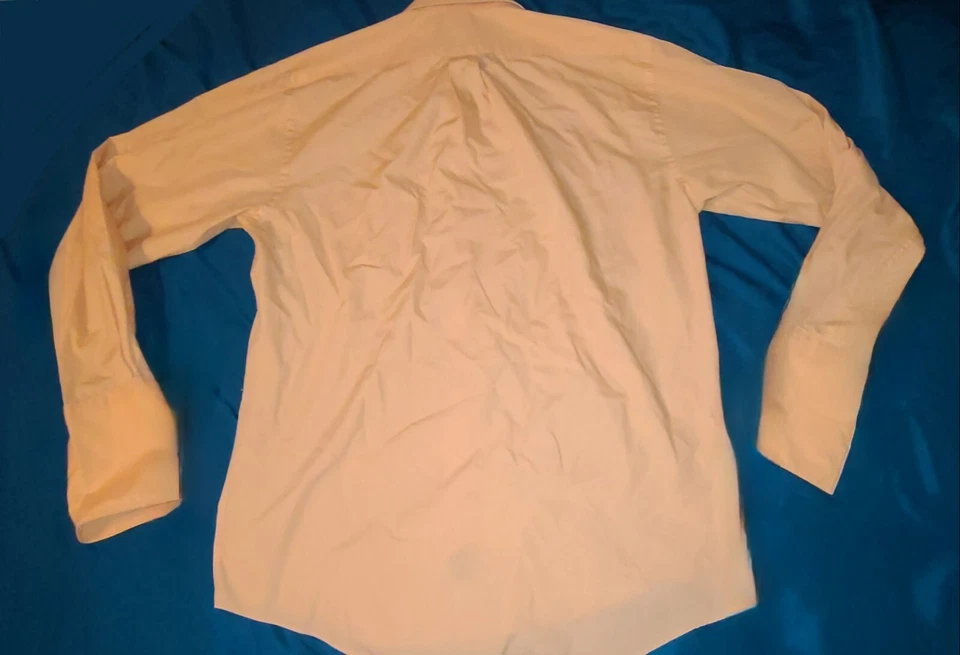 Camisa masculina manga longa Giorgio Brutini laranja média com botões - Imagem 2 de 4