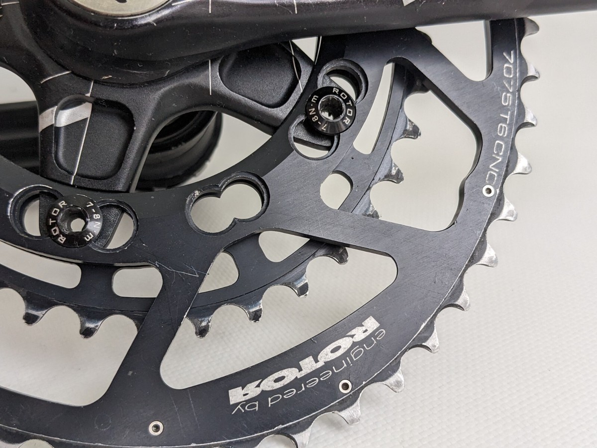 crankset ROTOR 3DF Q-Rings Oval | 52-36t | 172.5 mm | BCD crankset ROTOR 3DF Q-Rings Oval | 52-36t | 172.5 mm | BCD