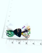 Handmade Hair Bows - Movies - Harry Potter - Barrette 14 - Draco