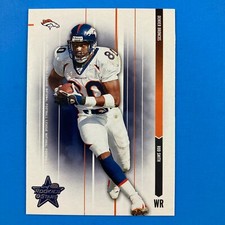 Rod Smith 2003 Leaf Rookies & Stars Card #27 NFL Denver Broncos
