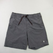 Spyder Shorts Mens XL Pockets Lightweight Outdoors Adult Board Pockets Gray
