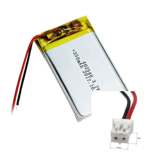 Rechargeable 3.7V 350Mah 402540  Polymer Ion Battery For - Foto 1 di 3