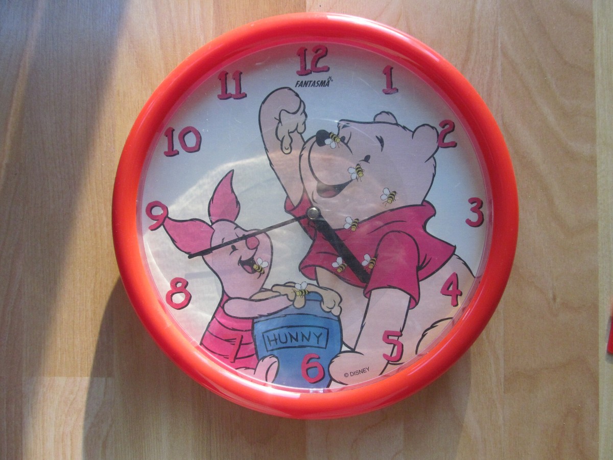Winnie the Pooh 掛時計 楕円形 ディズニー Winnie the Pooh traditional art wall clockくまのプーさん プーさん